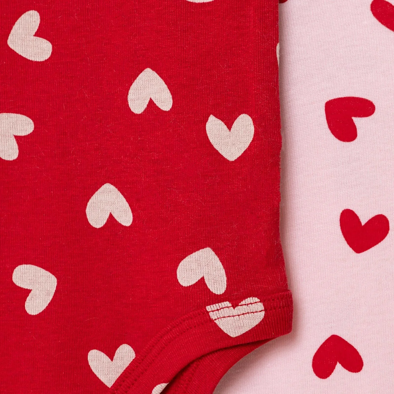 HelloBaby Long Sleeve Body 2 pcs - Red - Image 4