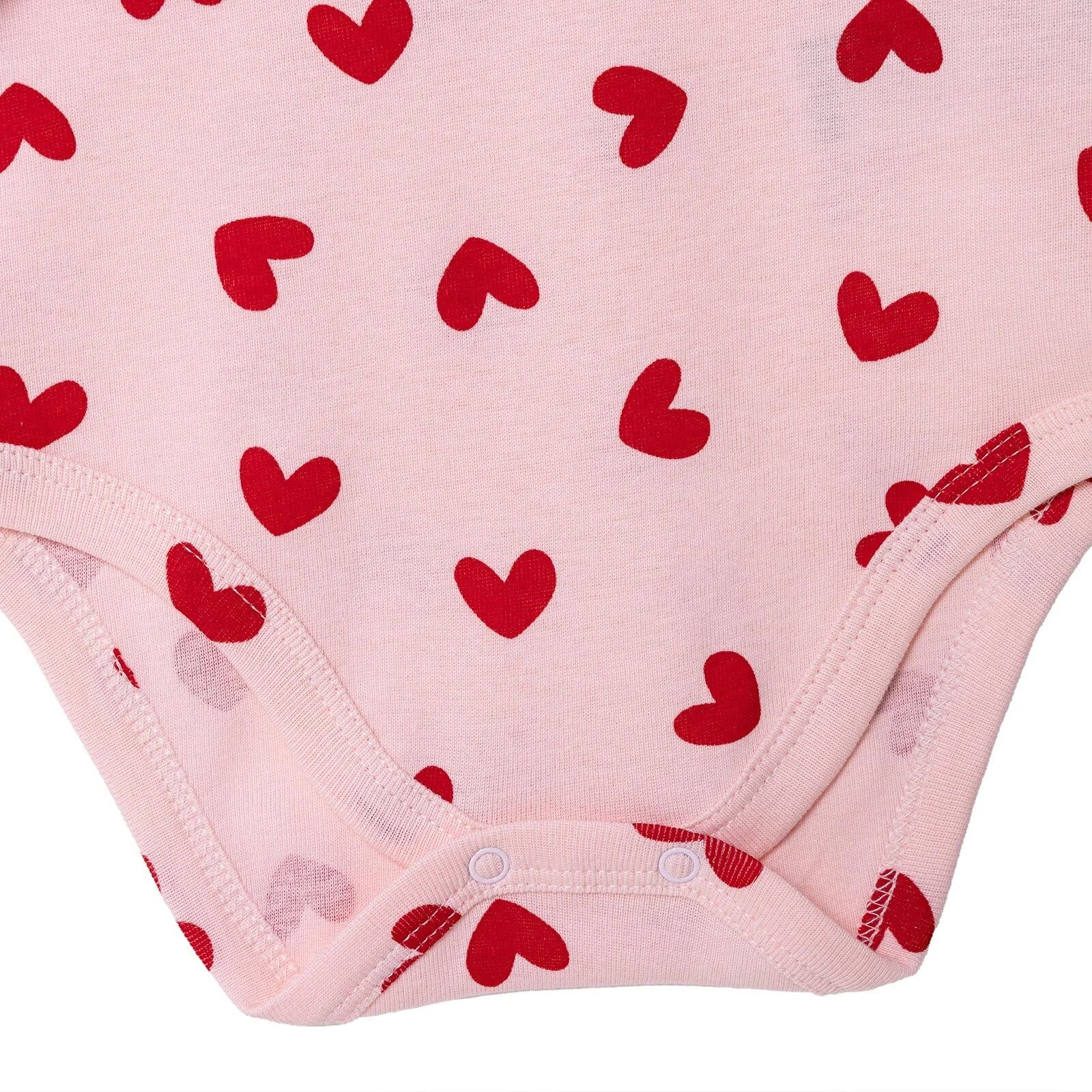 HelloBaby Long Sleeve Body 2 pcs - Red - Image 7