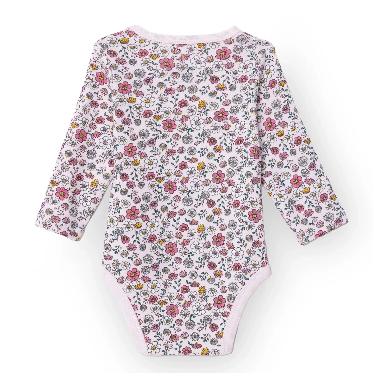 HelloBaby Long Sleeve Body - Light Pink - Image 2