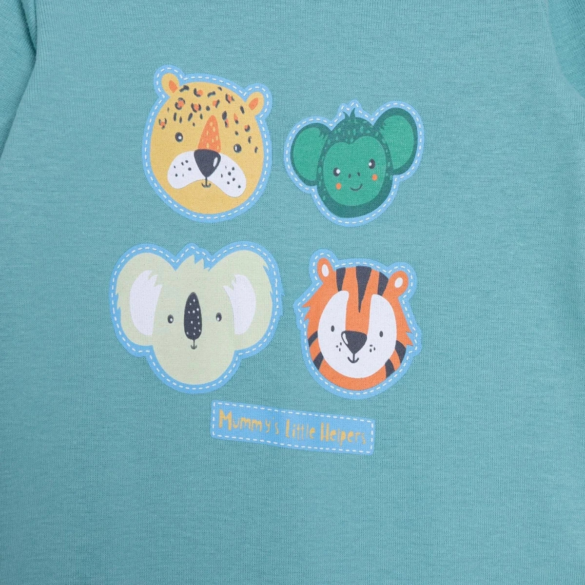 HelloBaby Long Sleeve Body - Green - Image 3