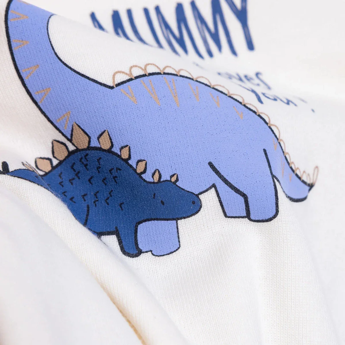 HelloBaby Long Sleeve Body - Ecru - Image 6