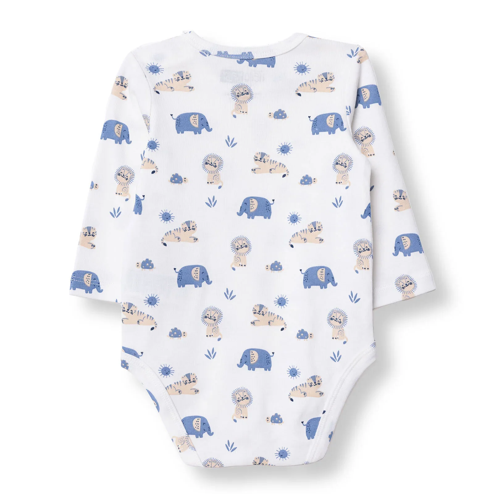 HelloBaby Long Sleeve Body - Ecru - Image 2