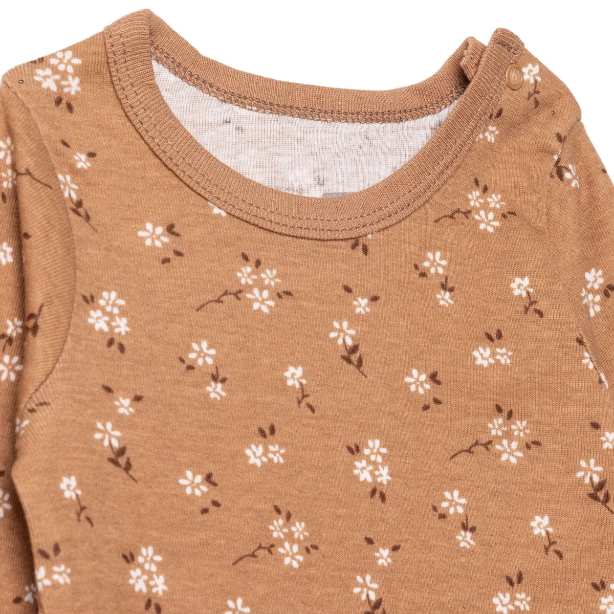 HelloBaby Long Sleeve Body - Brown - Image 3