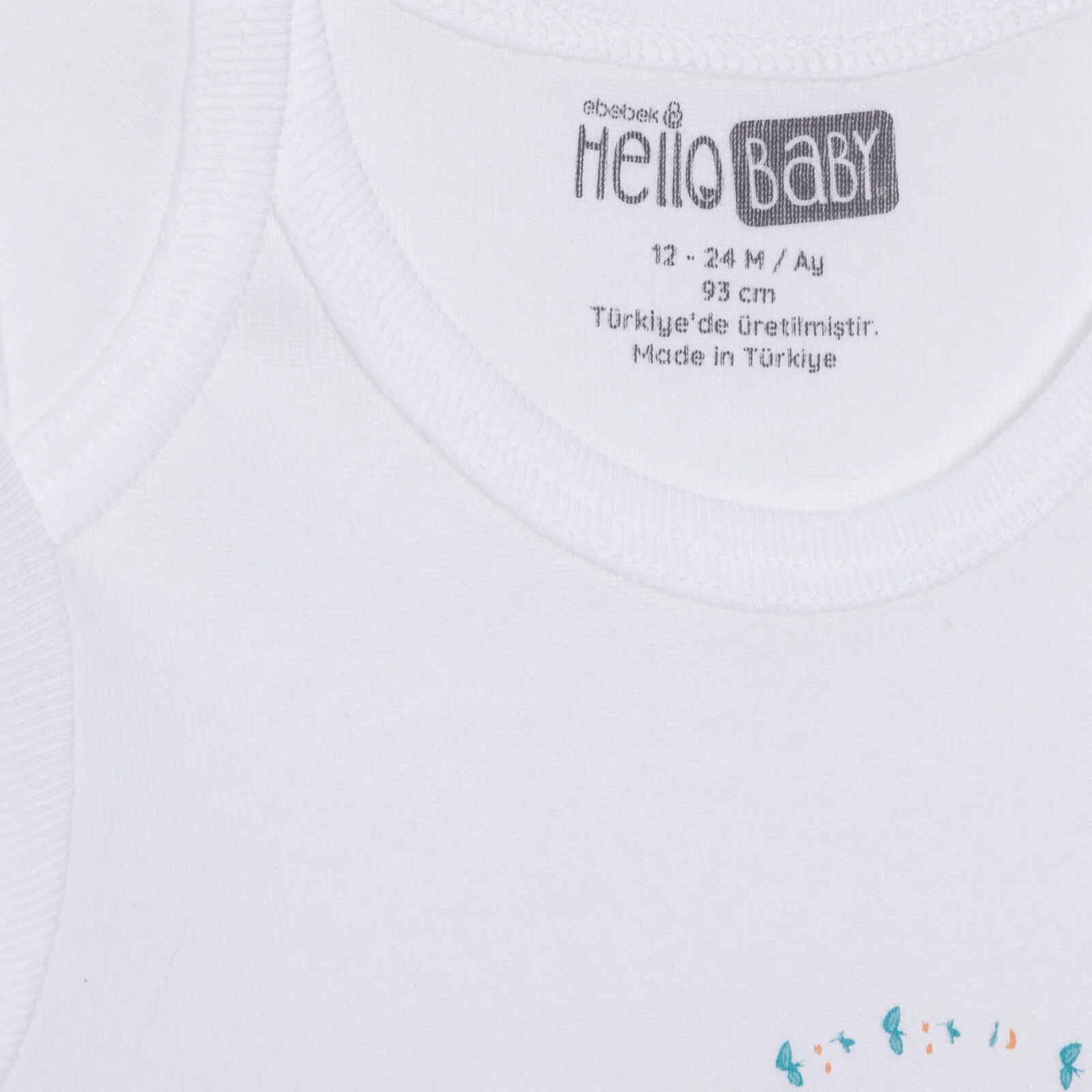 HelloBaby Long Sleeve Body - Ecru - Image 6