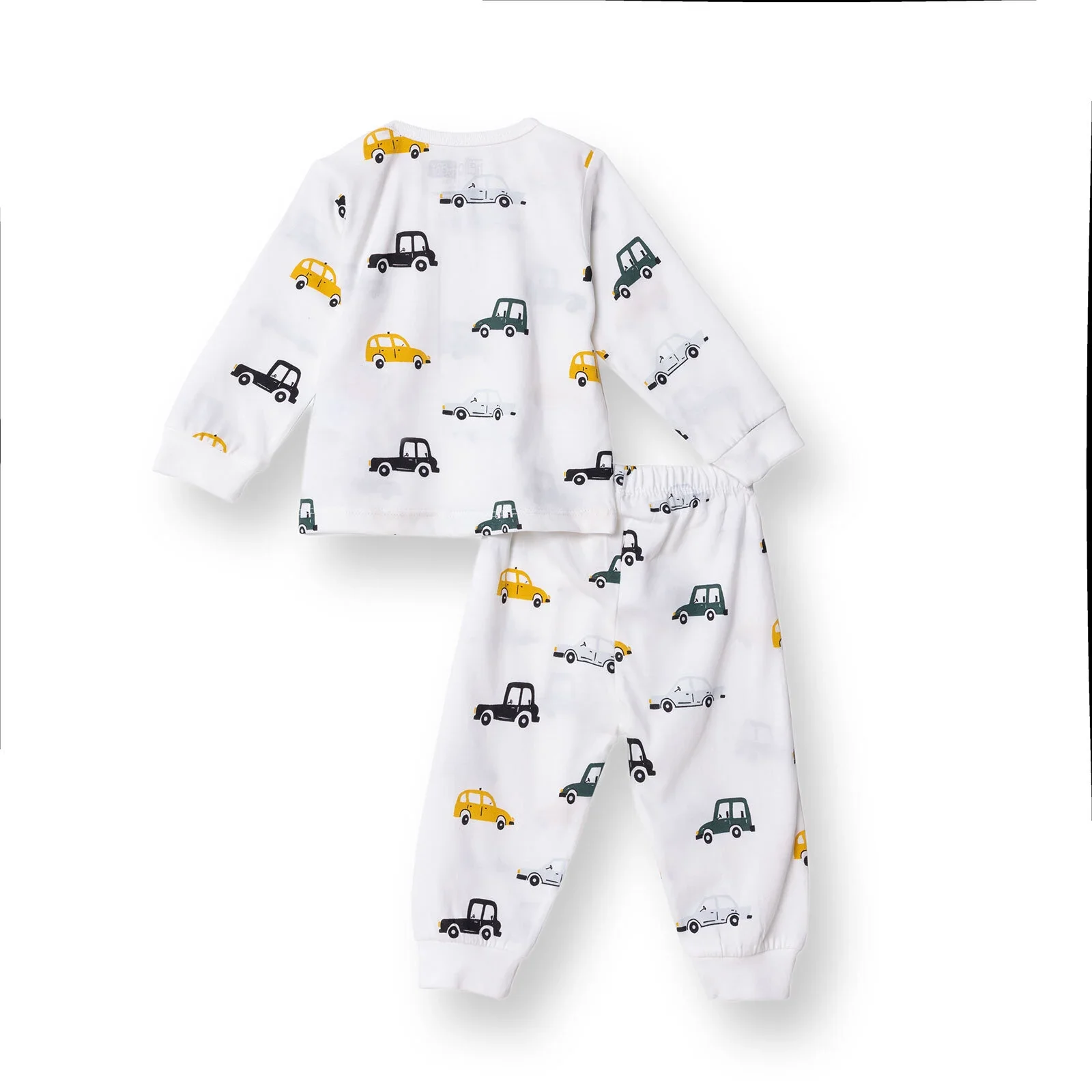 HelloBaby Long Sleeve Pyjamas Set - Ecru - Image 2