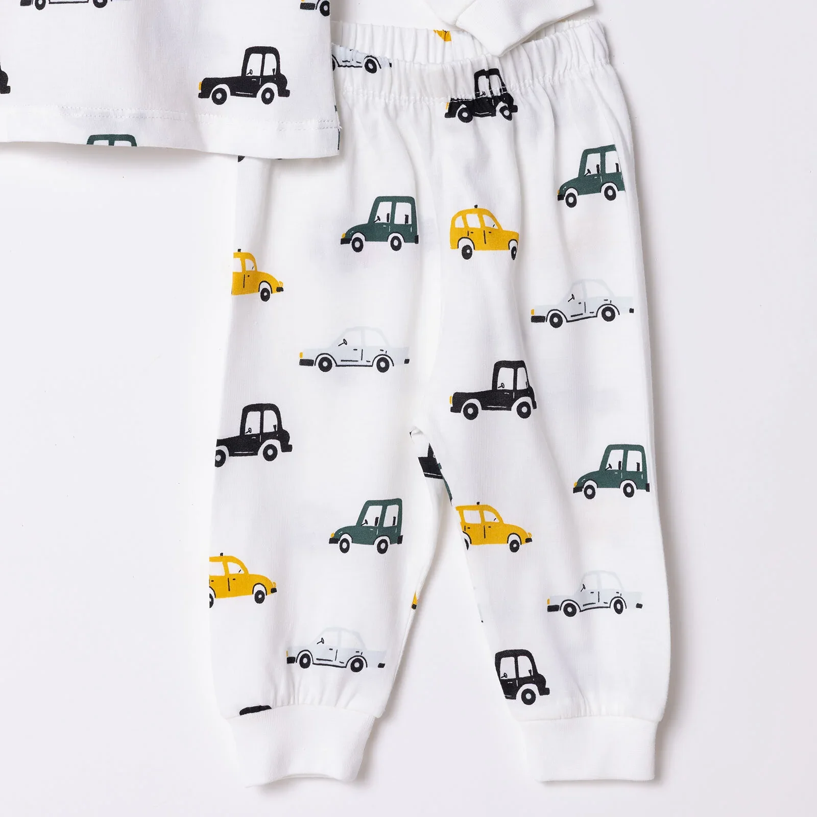 HelloBaby Long Sleeve Pyjamas Set - Ecru - Image 4