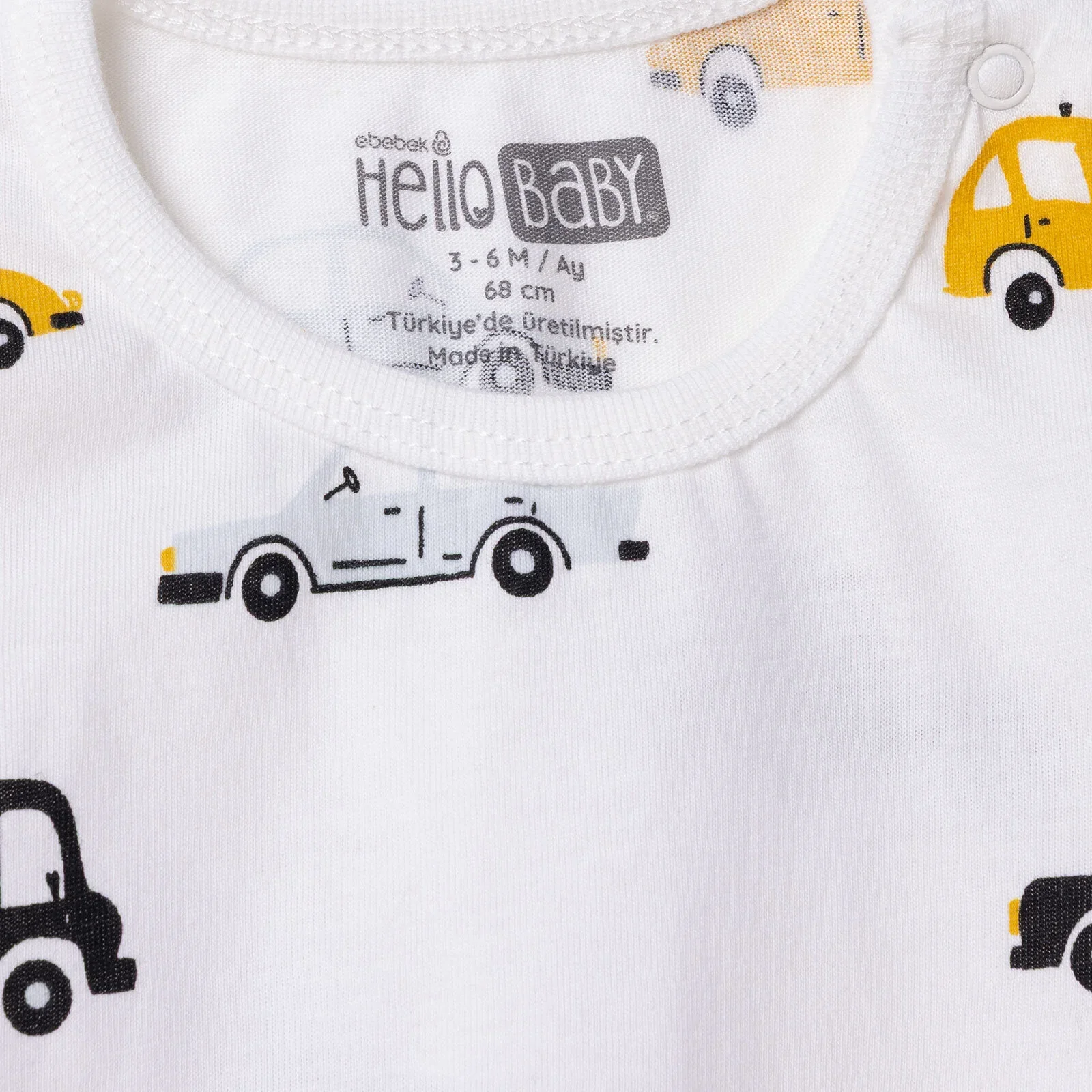 HelloBaby Long Sleeve Pyjamas Set - Ecru - Image 5