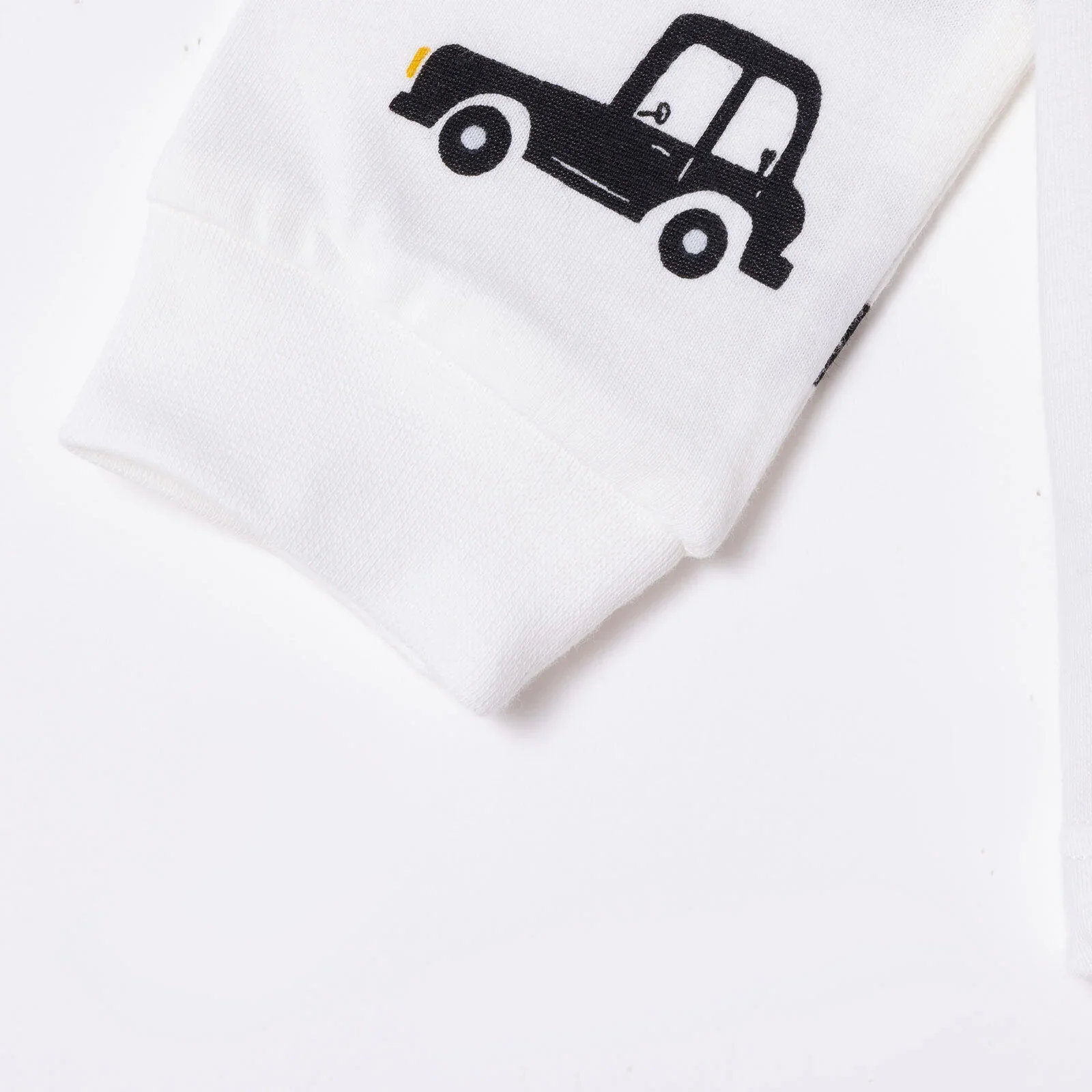 HelloBaby Long Sleeve Pyjamas Set - Ecru - Image 6