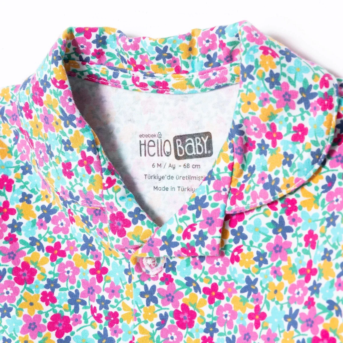 HelloBaby Long Sleeve Pyjamas Set - Ecru - Image 3