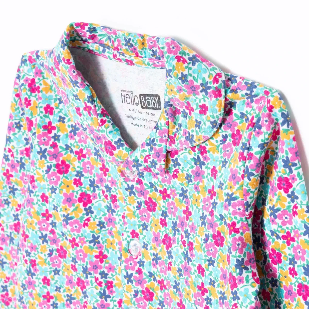 HelloBaby Long Sleeve Pyjamas Set - Ecru - Image 4