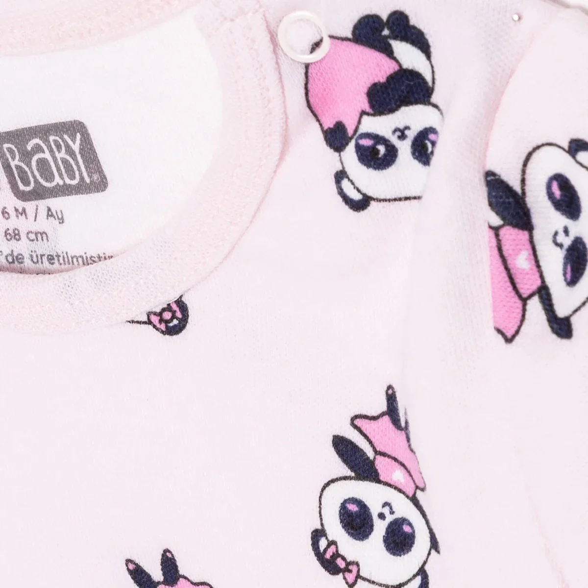 HelloBaby Long Sleeve Pyjamas Set - Light Pink - Image 3
