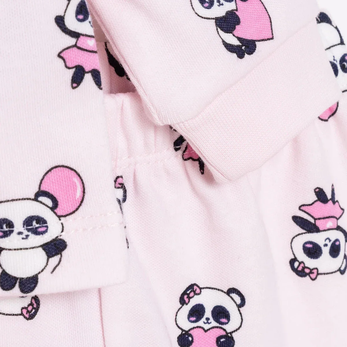 HelloBaby Long Sleeve Pyjamas Set - Light Pink - Image 5