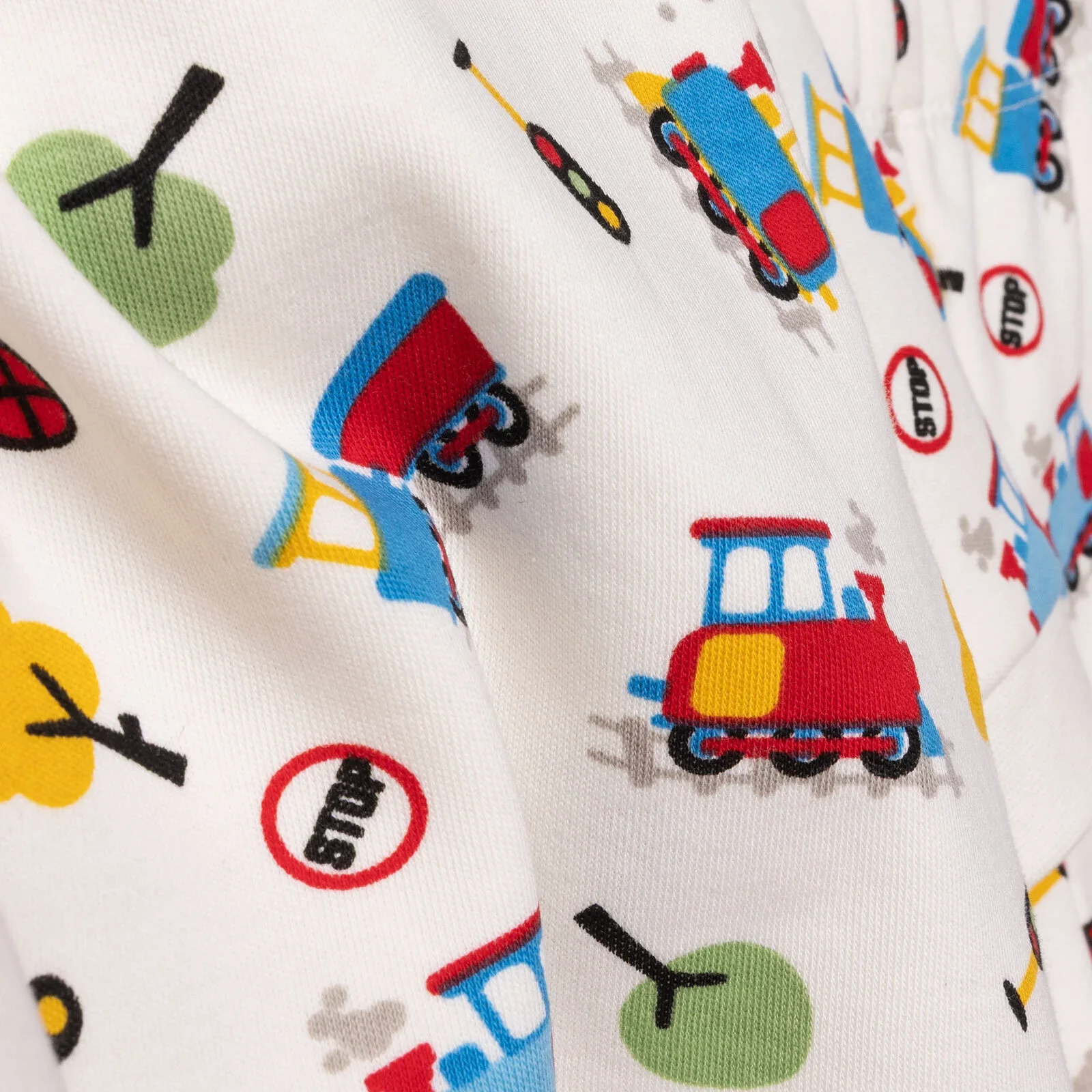 HelloBaby Christmas Baby Boy Long Sleeve Pyjamas Set - Ecru - Image 5