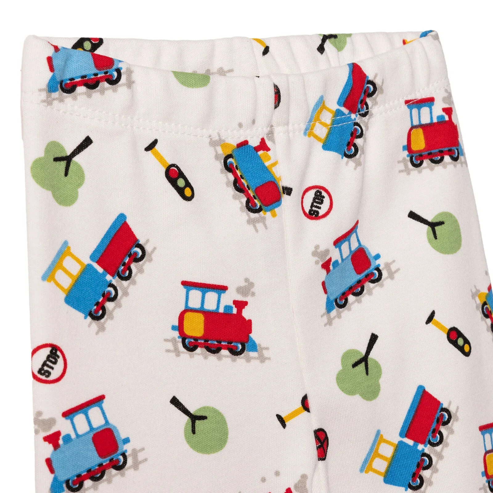 HelloBaby Christmas Baby Boy Long Sleeve Pyjamas Set - Ecru - Image 6