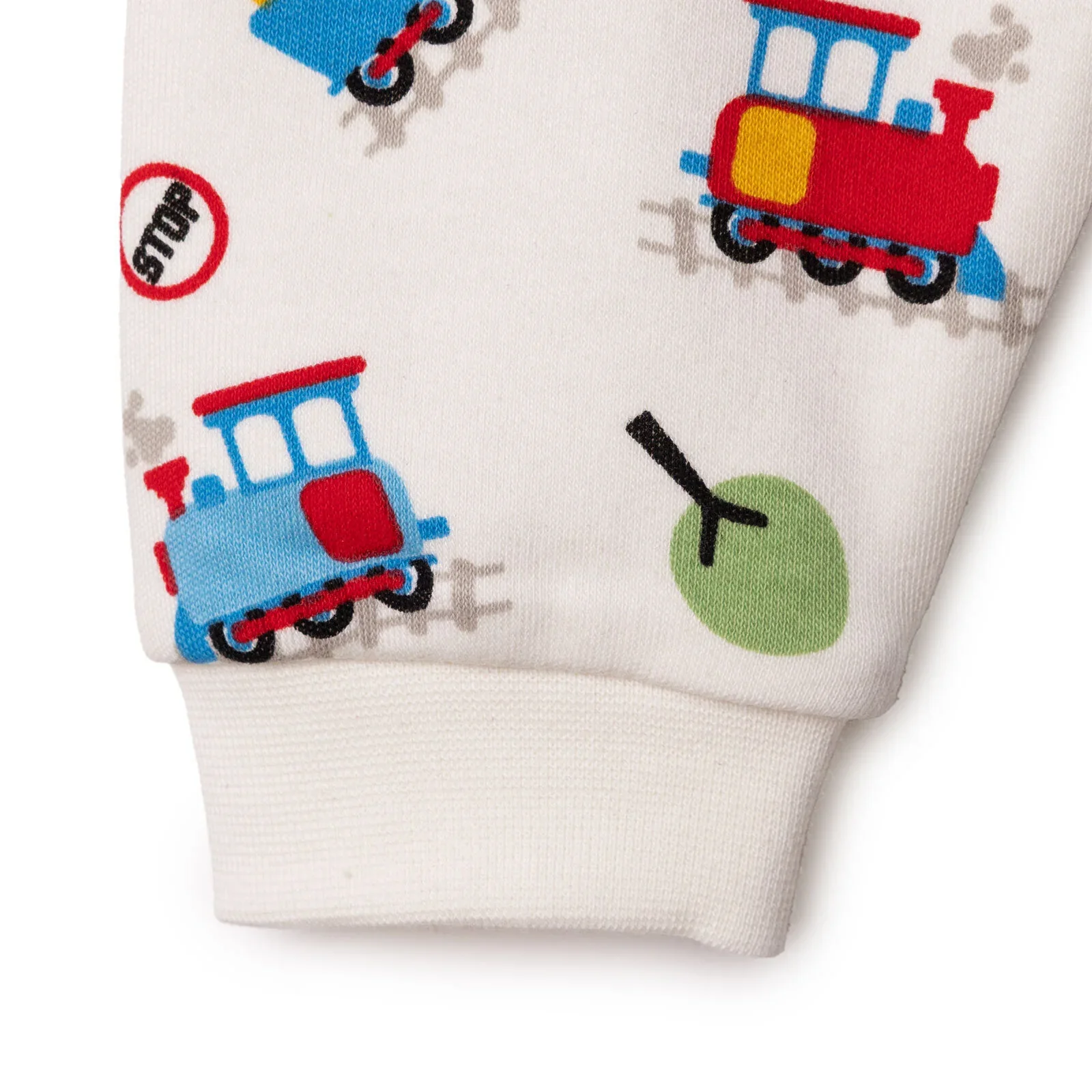 HelloBaby Christmas Baby Boy Long Sleeve Pyjamas Set - Ecru - Image 7