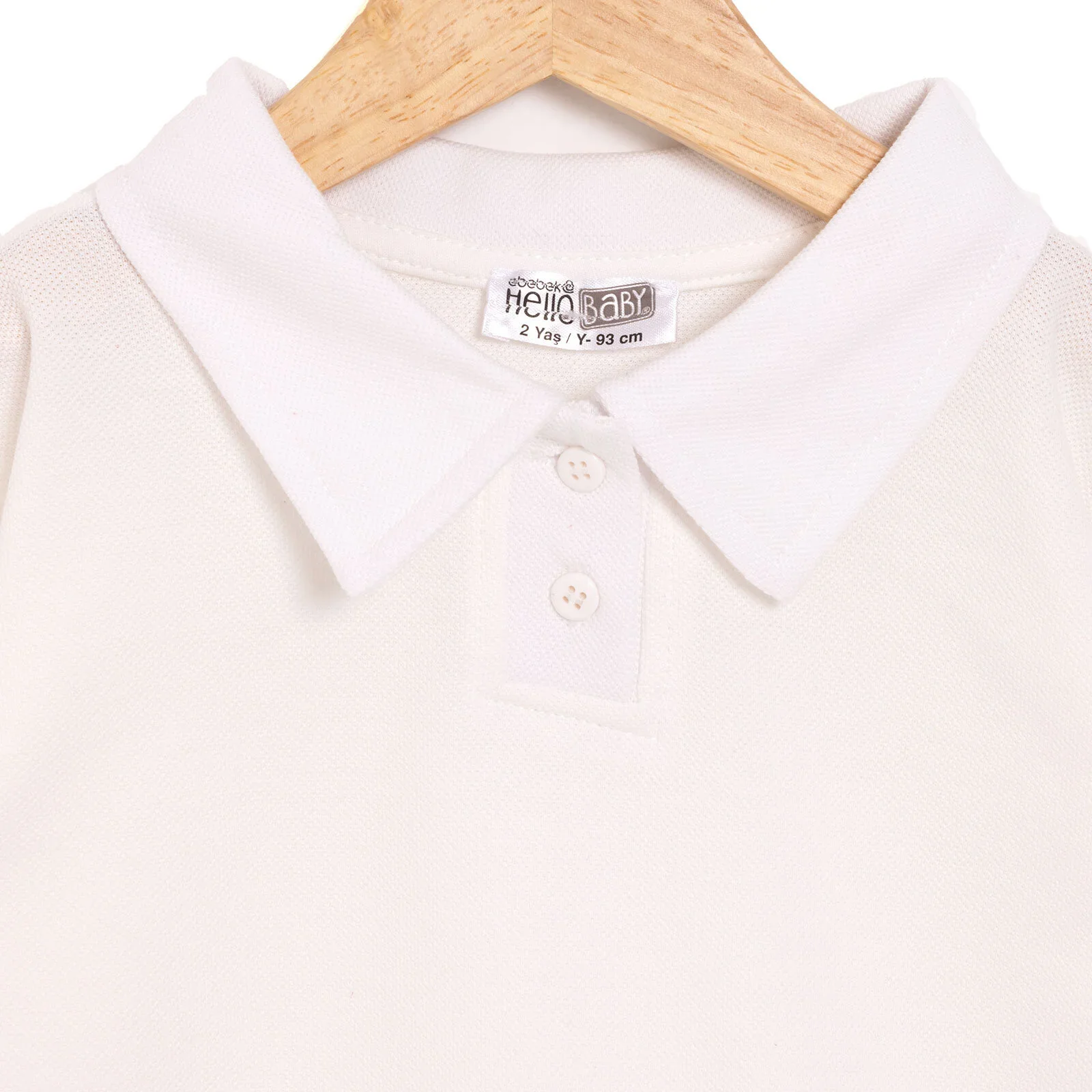 HelloBaby Long Sleeve T-shirt - White - Image 3