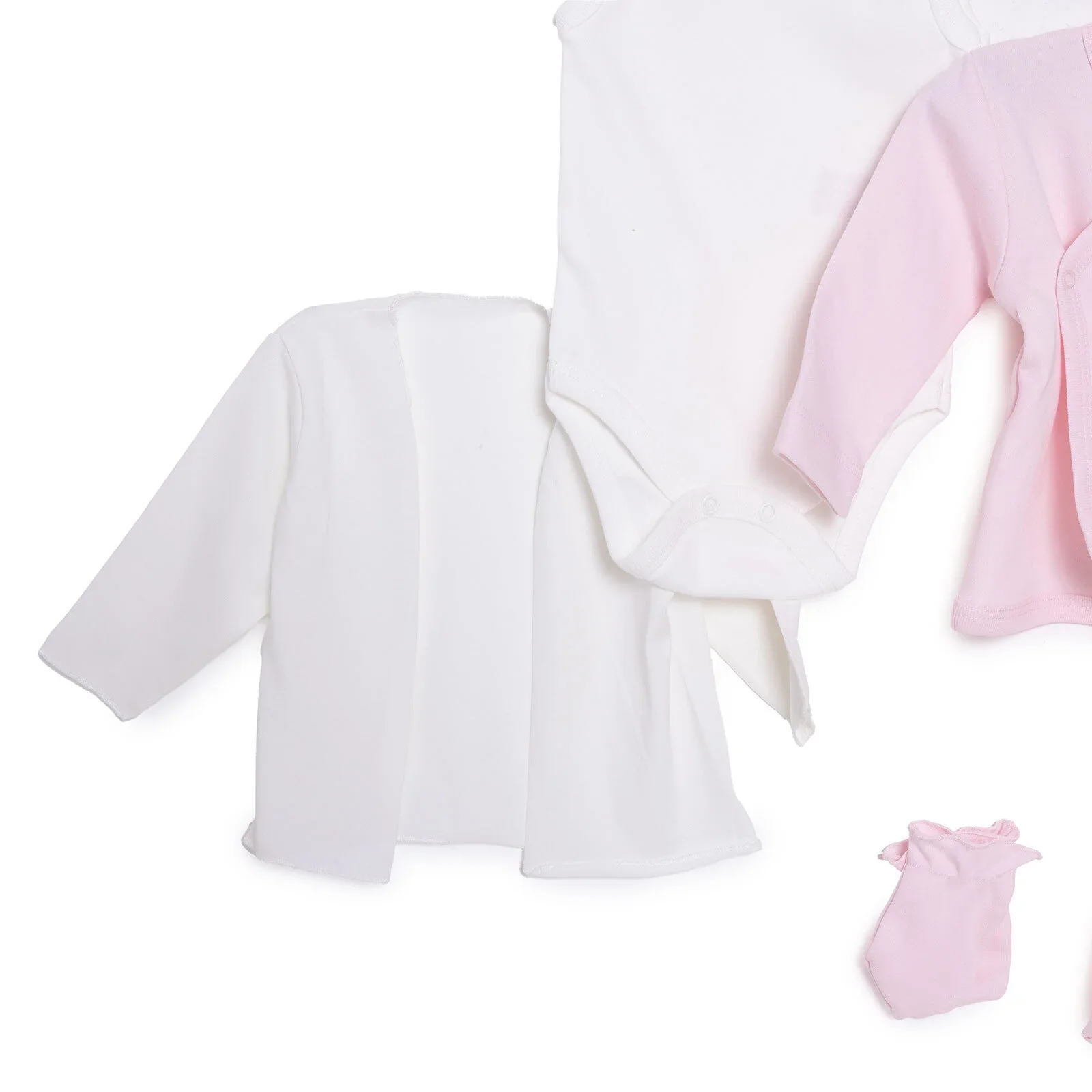 HelloBaby Newborn 10 pcs Starter Set - Pink - Image 5