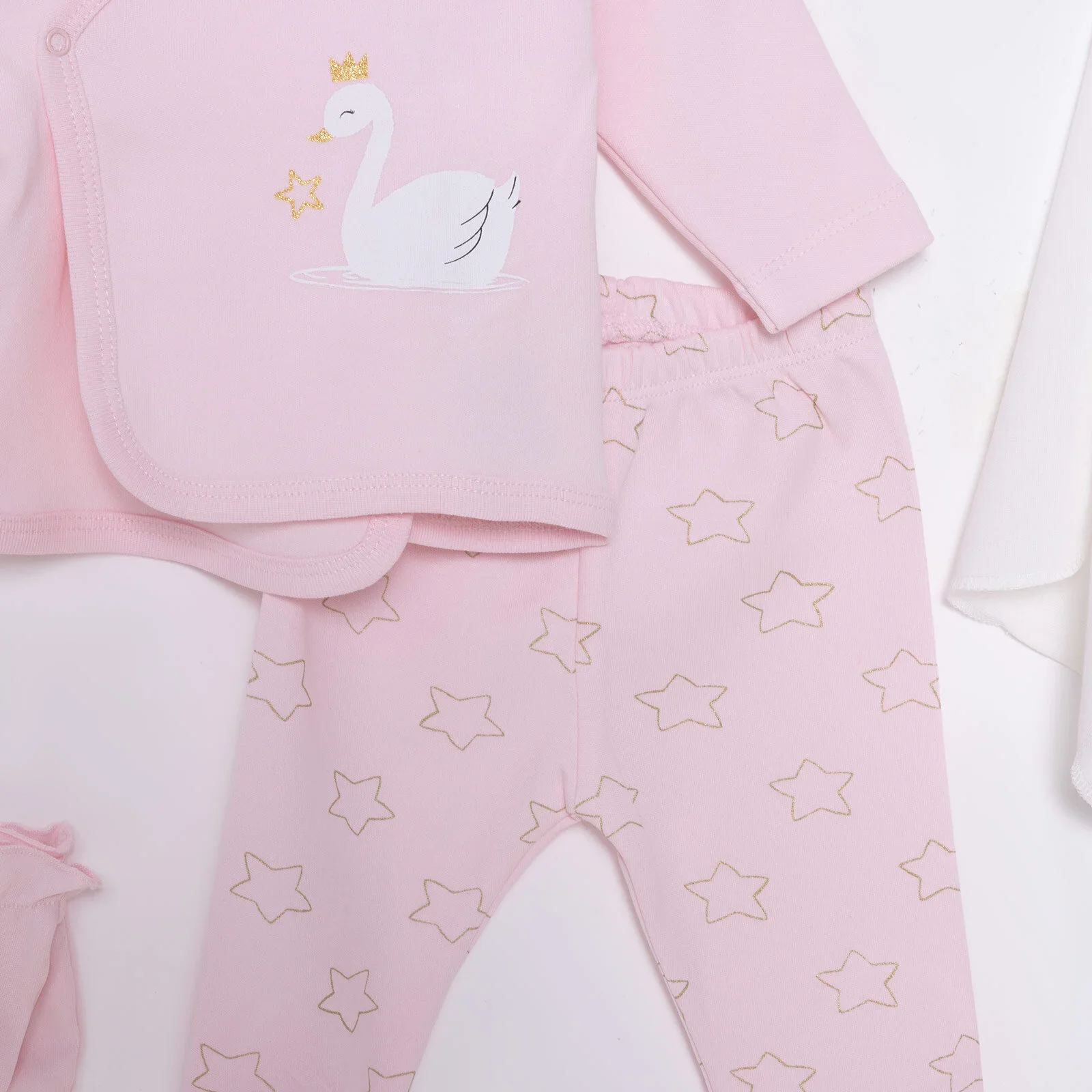 HelloBaby Newborn 10 pcs Starter Set - Pink - Image 6