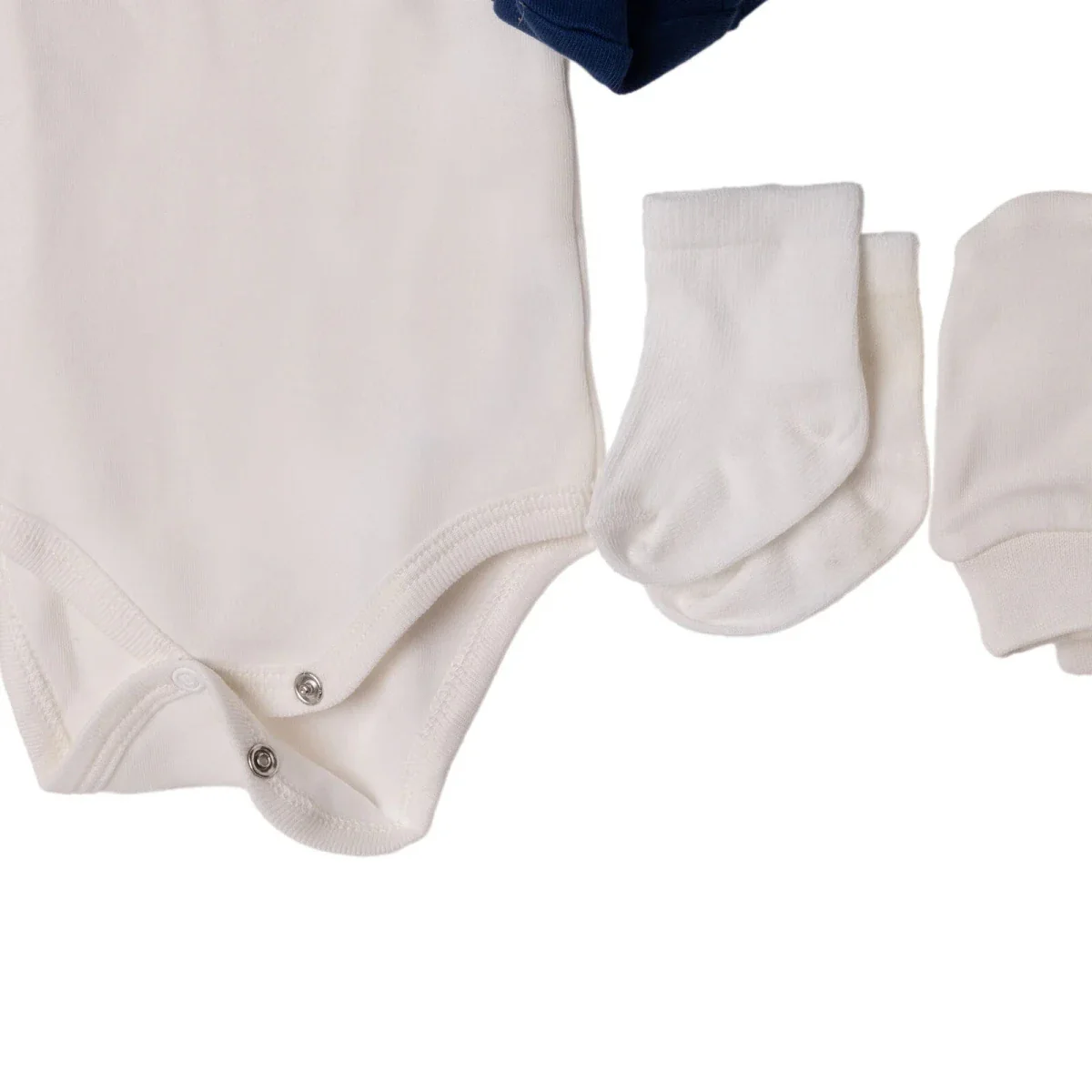 HelloBaby Newborn 10-Piece Newborn Hospital Set - Ecru - Image 6