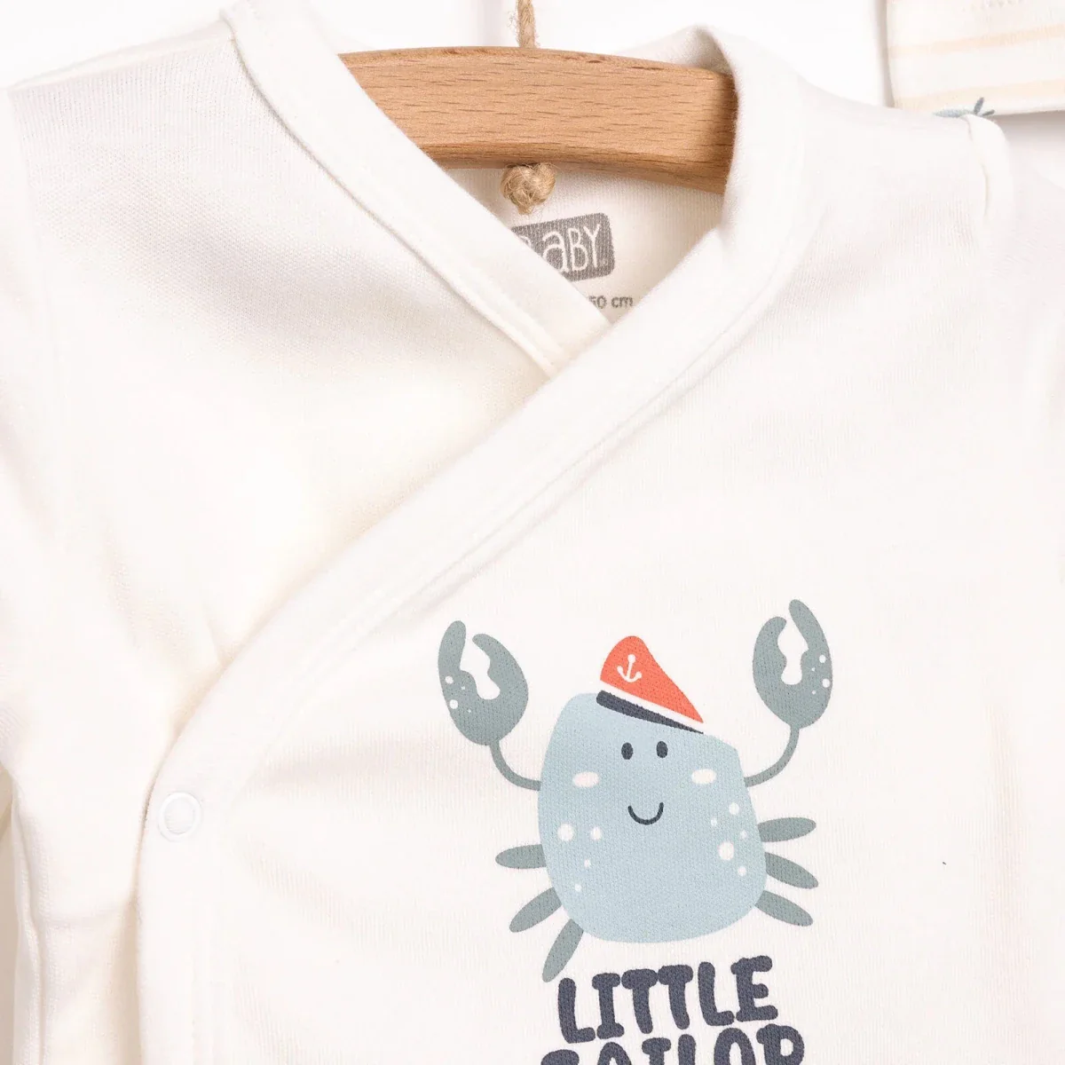 HelloBaby Newborn 5 pcs Starter Set - Ecru - Image 3
