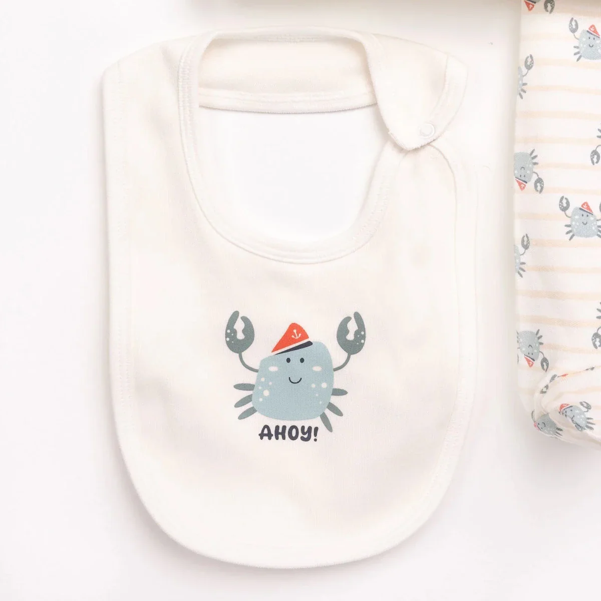 HelloBaby Newborn 5 pcs Starter Set - Ecru - Image 5