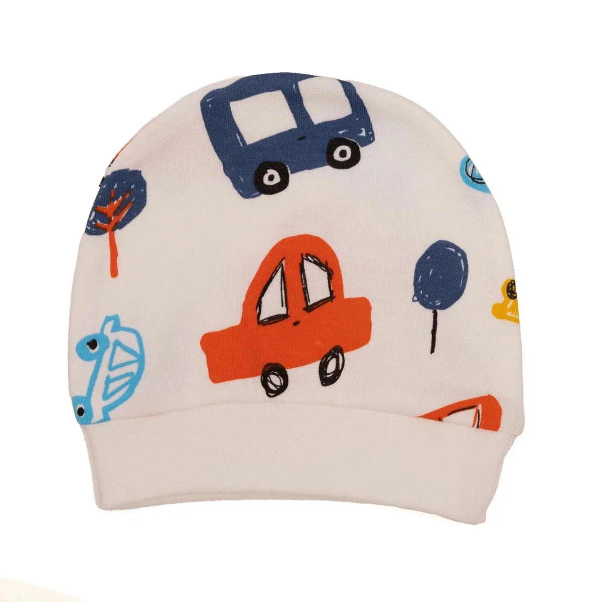 HelloBaby Newborn Baby Boy Body-Hat -Footed Bottom - Ecru - Image 5