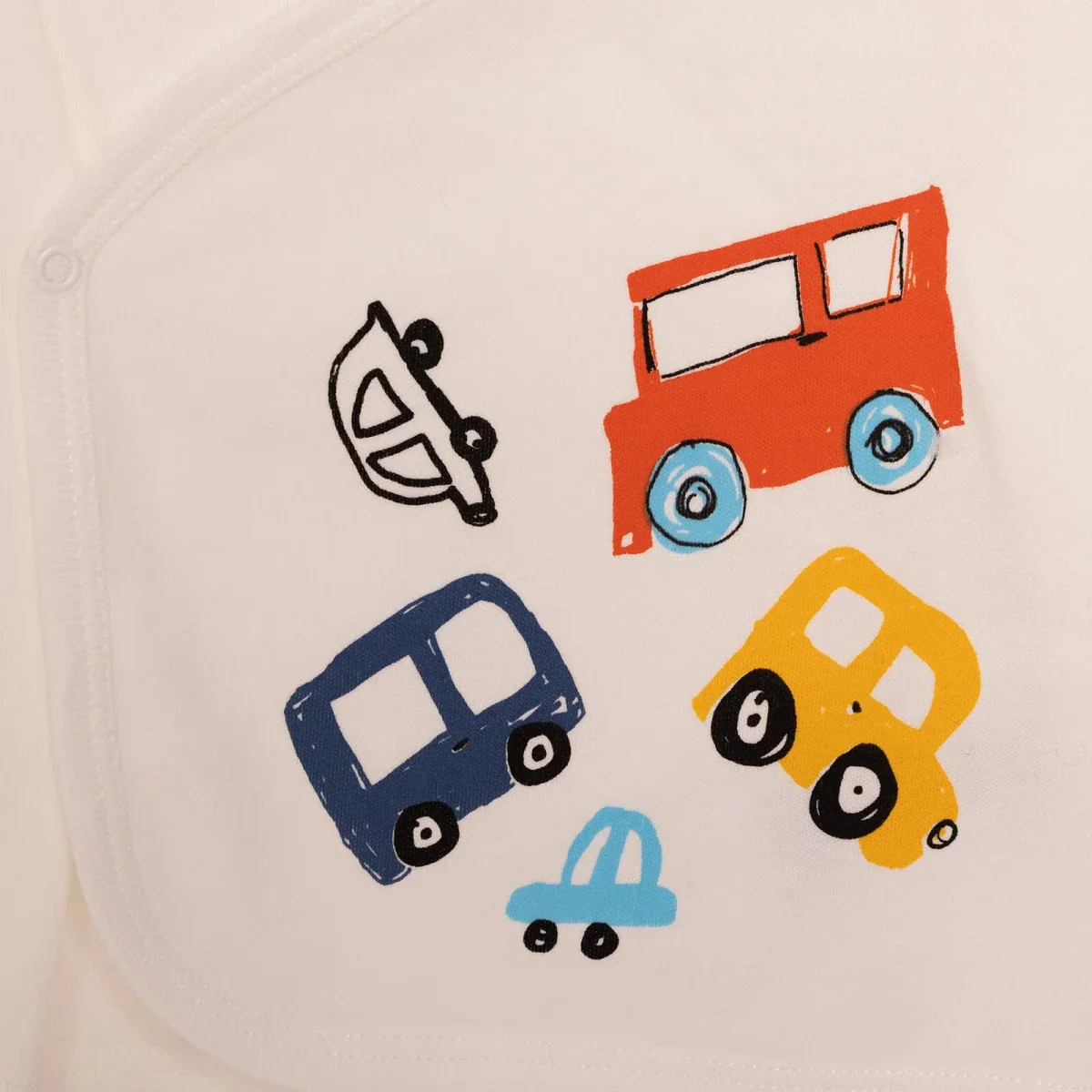 HelloBaby Newborn Baby Boy Body-Hat -Footed Bottom - Ecru - Image 6