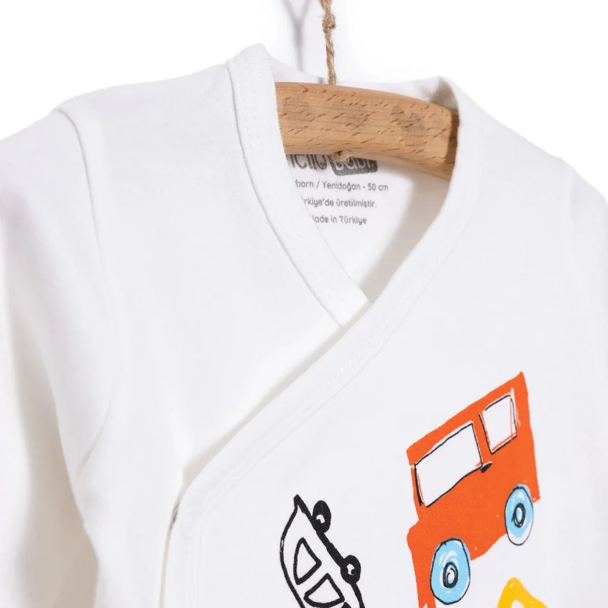 HelloBaby Newborn Baby Boy Set - Ecru - Image 4
