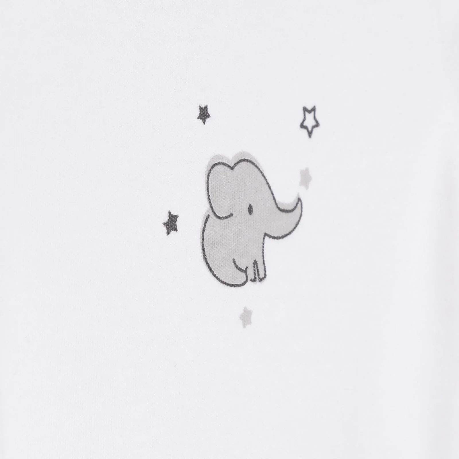 HelloBaby Newborn Baby Cute Elephant Jumpsuit - Ecru - Image 5