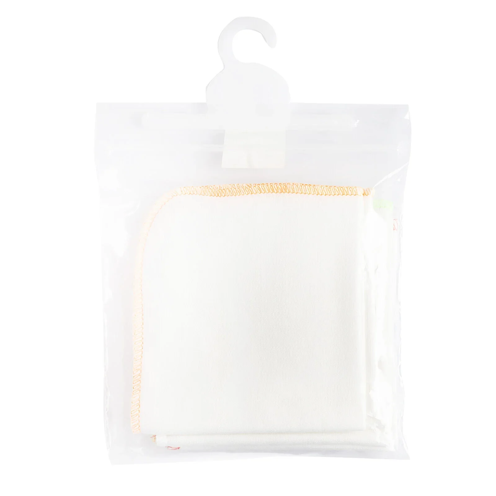 HelloBaby 6 Pack 100% Cotton Baby Washcloths - White - Image 6