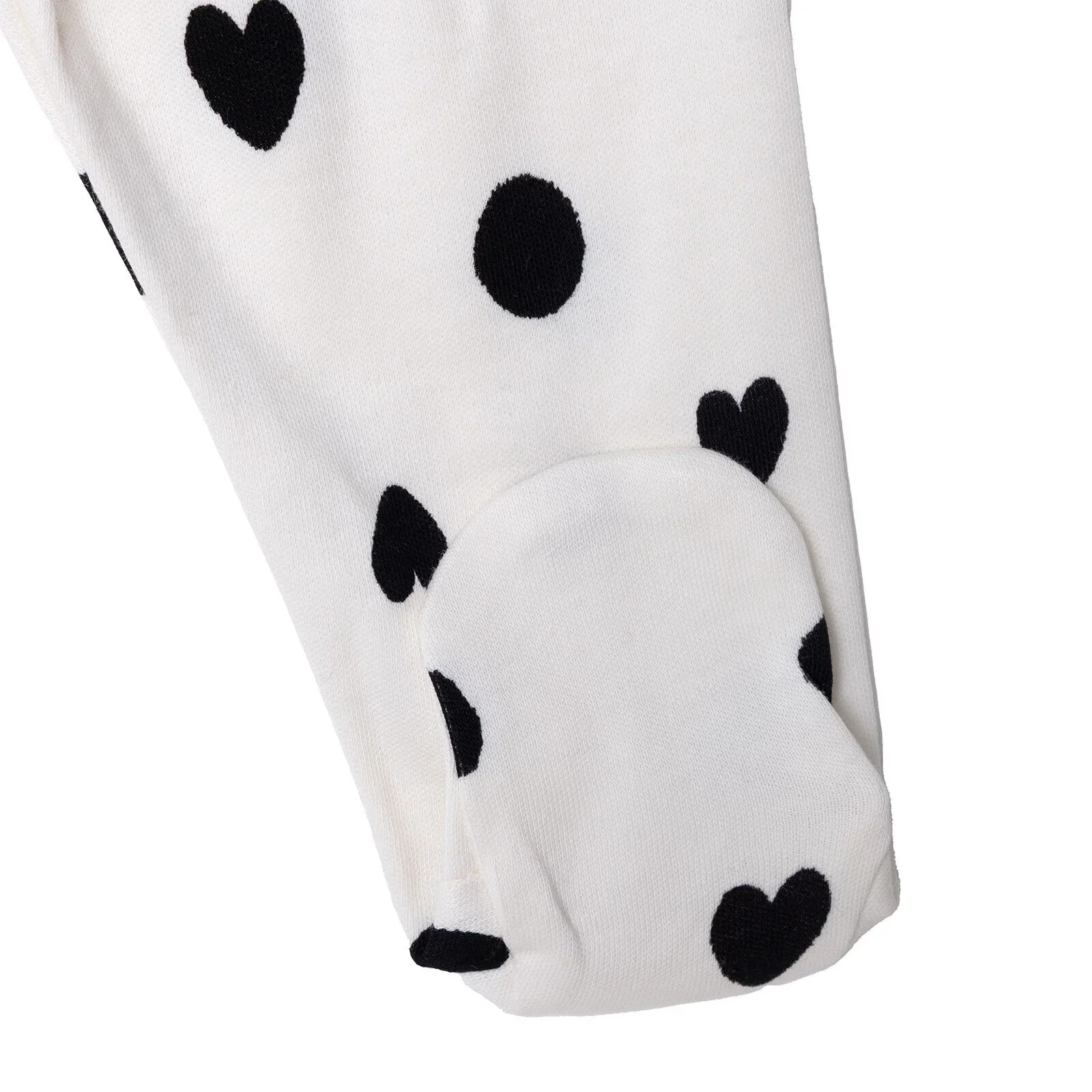 HelloBaby Newborn Body-Footed Bottom - Ecru - Image 7