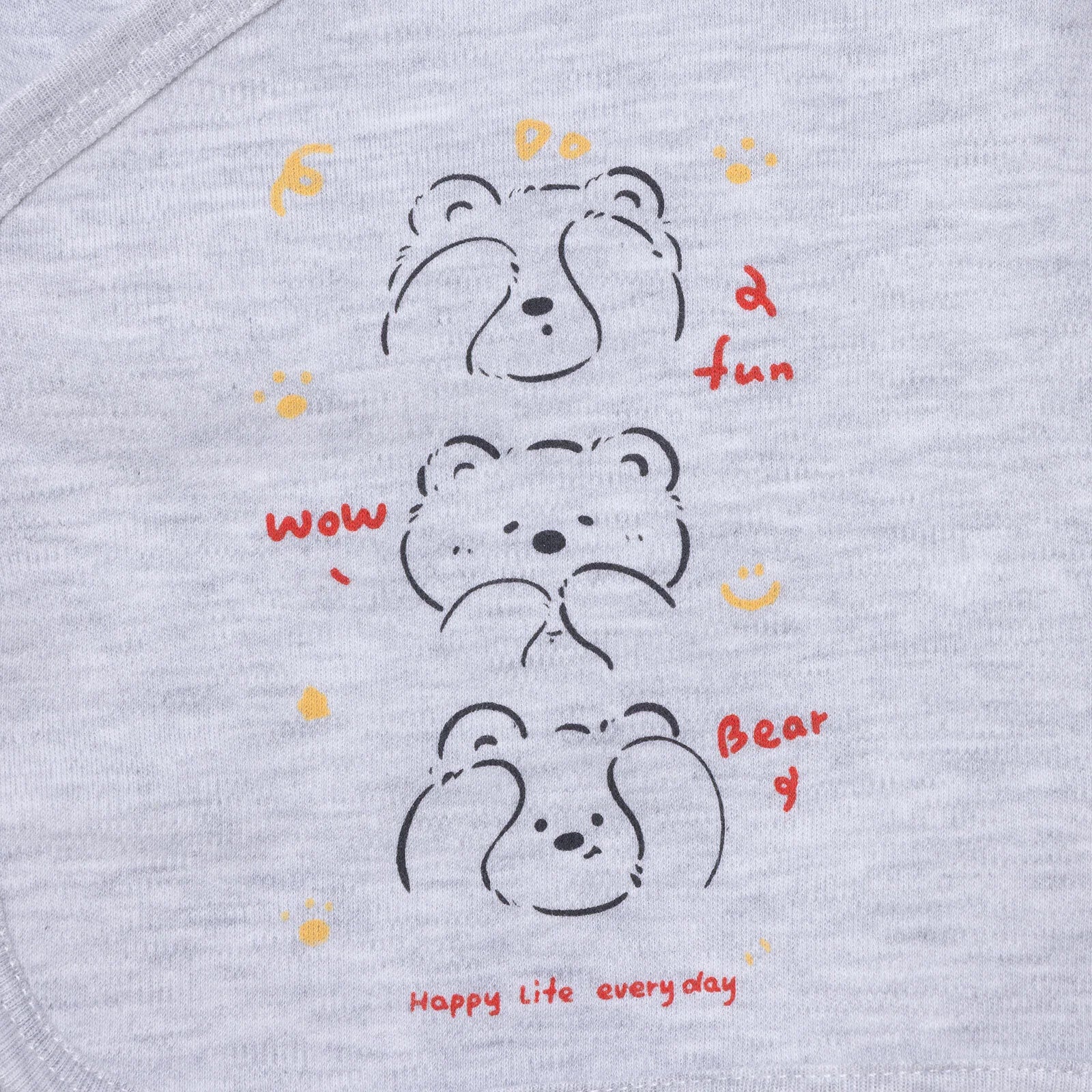 HelloBaby Newborn Body-Footed Bottom - Grey - Image 4