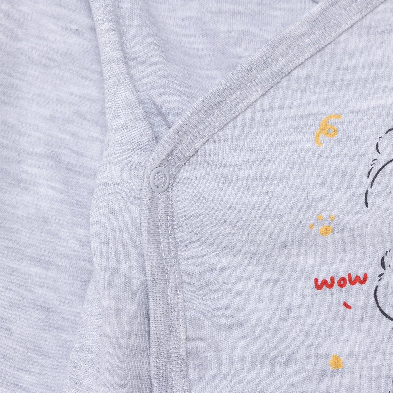 HelloBaby Newborn Body-Footed Bottom - Grey - Image 7