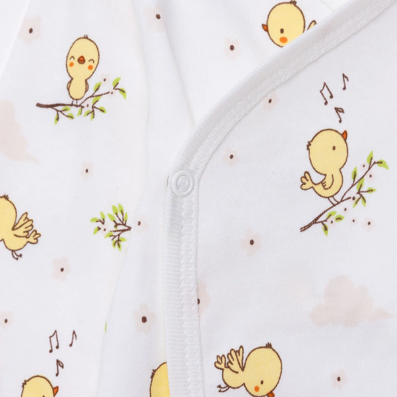 HelloBaby Newborn Body-Footless Bottom - Ecru - Image 4
