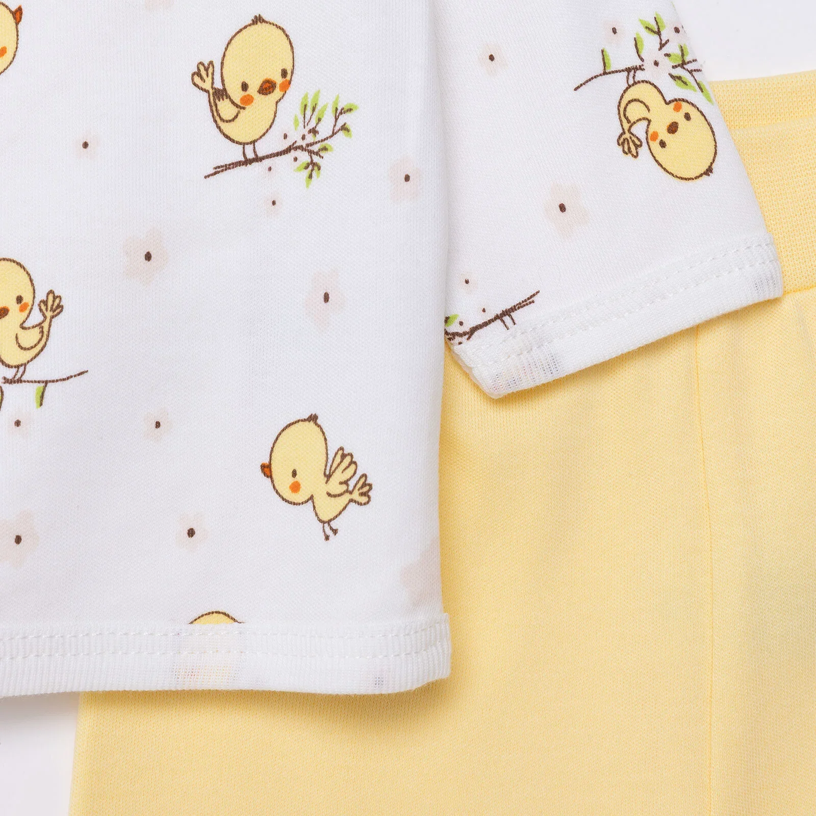 HelloBaby Newborn Body-Footless Bottom - Ecru - Image 5