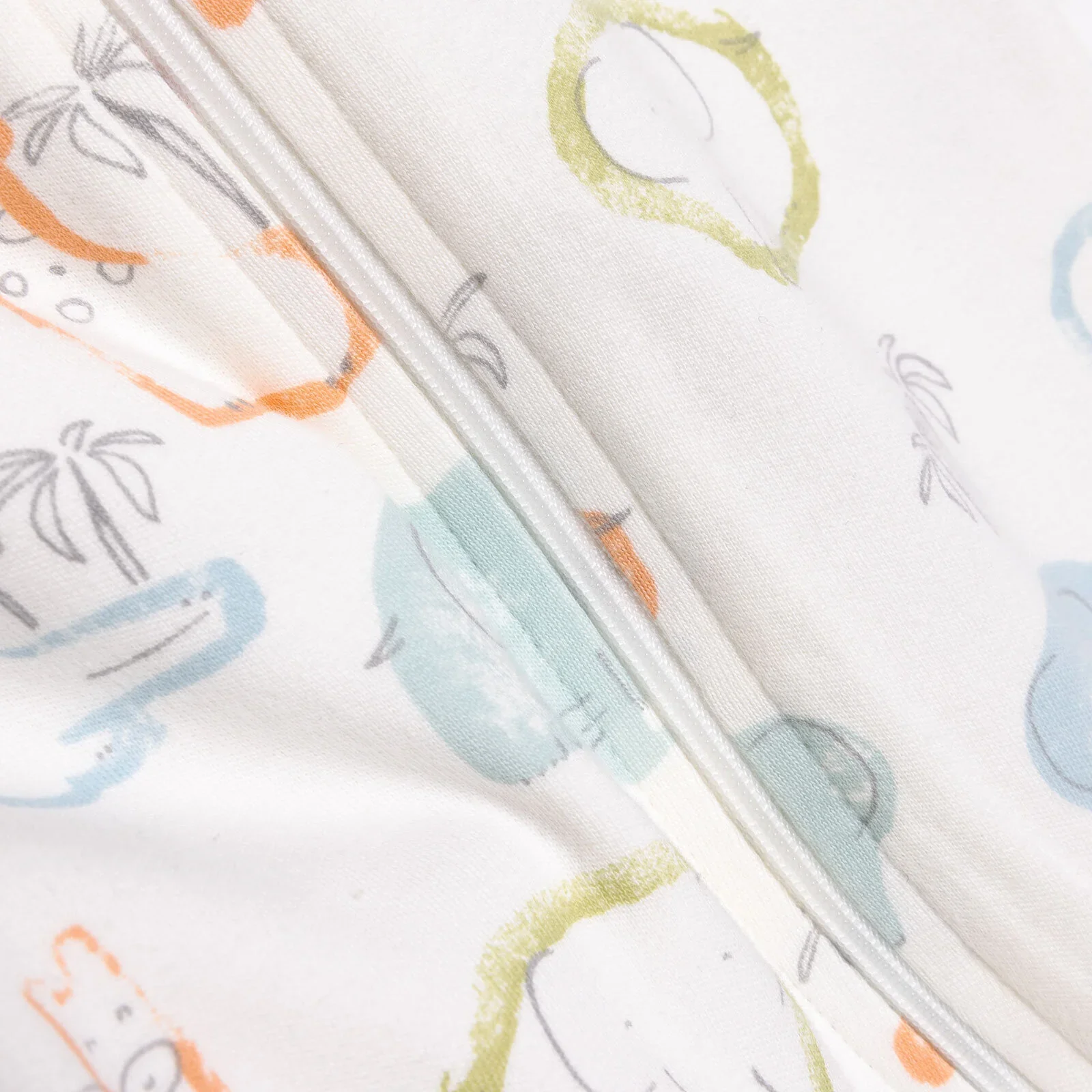 HelloBaby Newborn Boy Footed Jumpsuit - Ecru - Image 7
