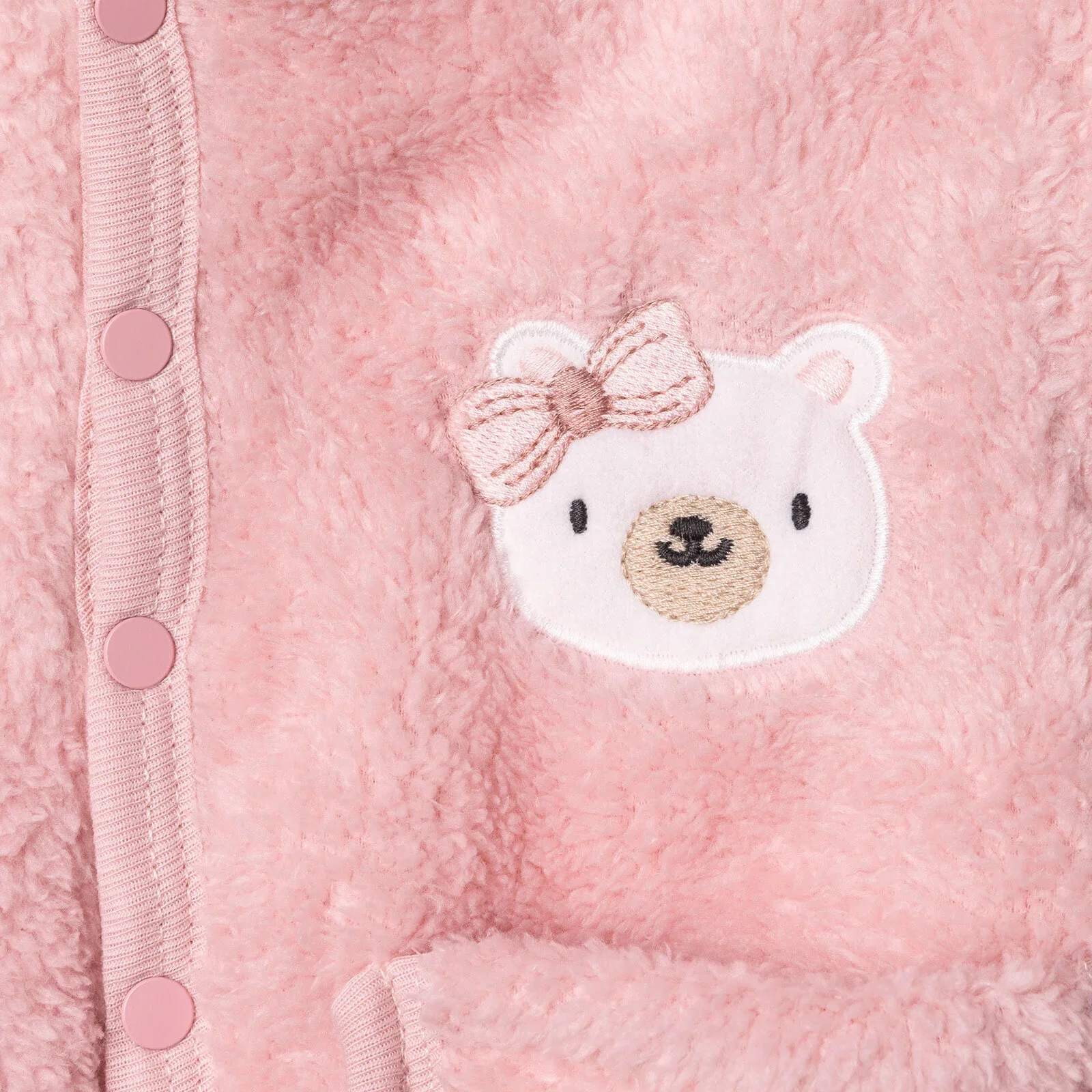 HelloBaby Newborn Cardigan - Pink - Image 7