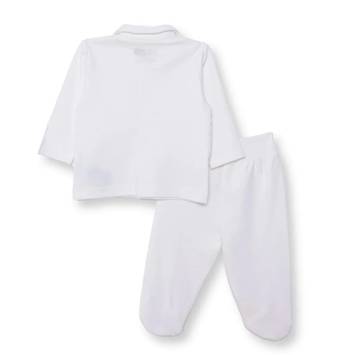 HelloBaby Newborn Ceremony Outfit - White - Image 2