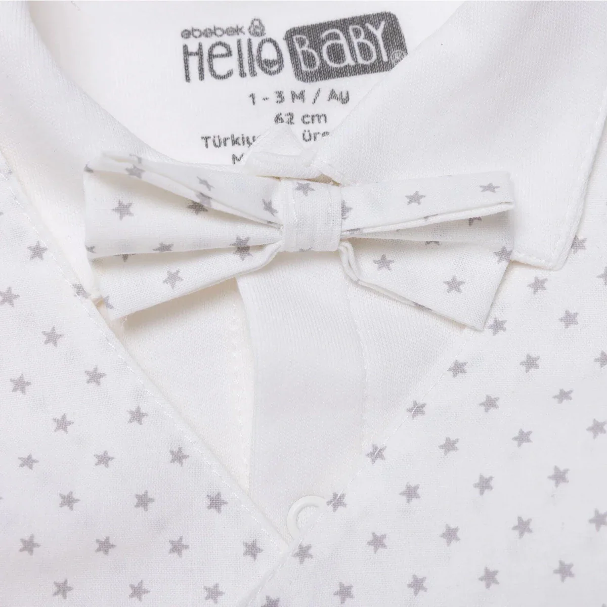 HelloBaby Newborn Ceremony Outfit - White - Image 3