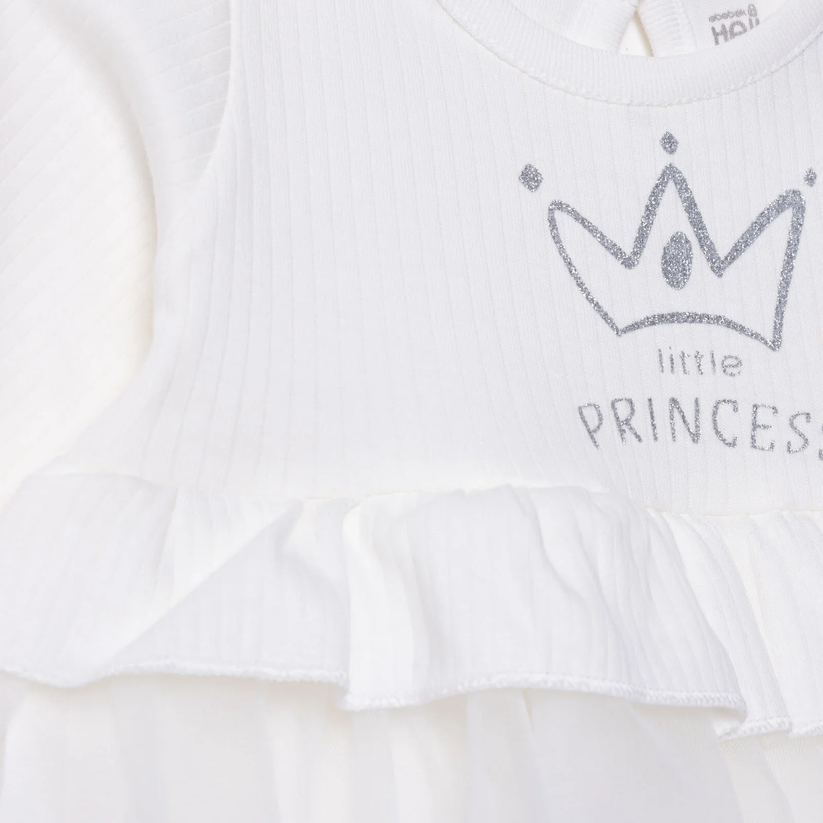 HelloBaby Newborn Dress - Ecru - Image 3