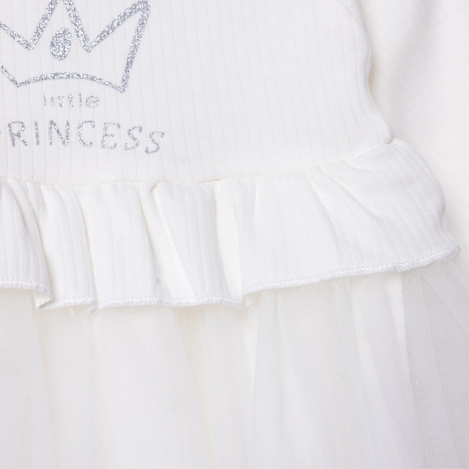 HelloBaby Newborn Dress - Ecru - Image 7