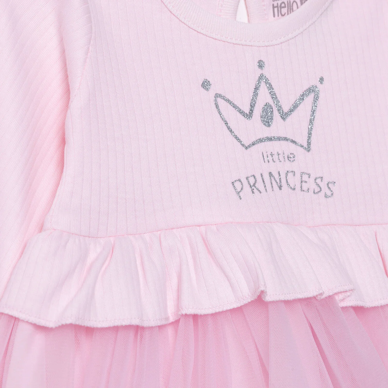HelloBaby Newborn Dress - Light Pink - Image 3