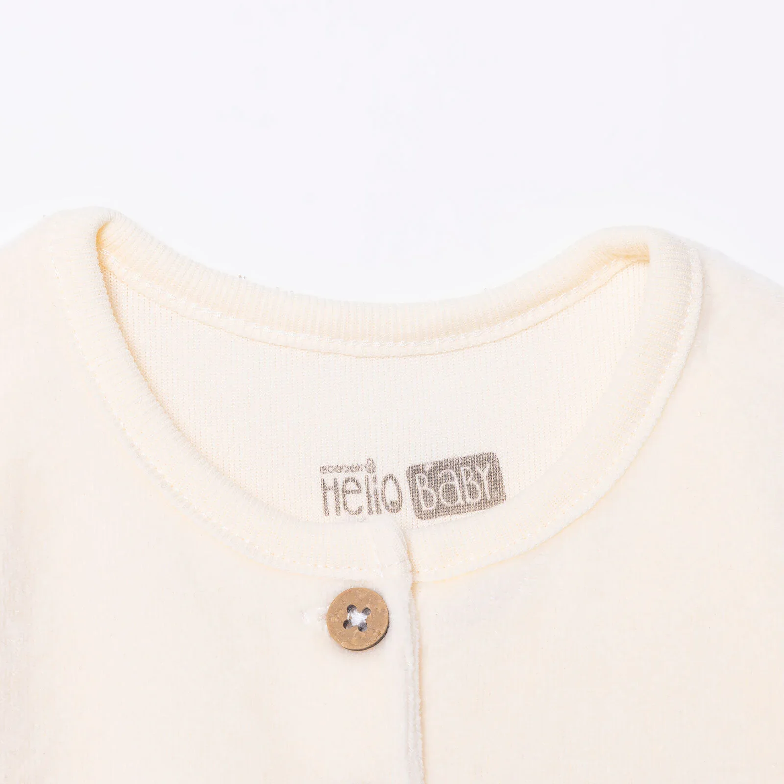 HelloBaby Newborn Dress - Ecru - Image 3