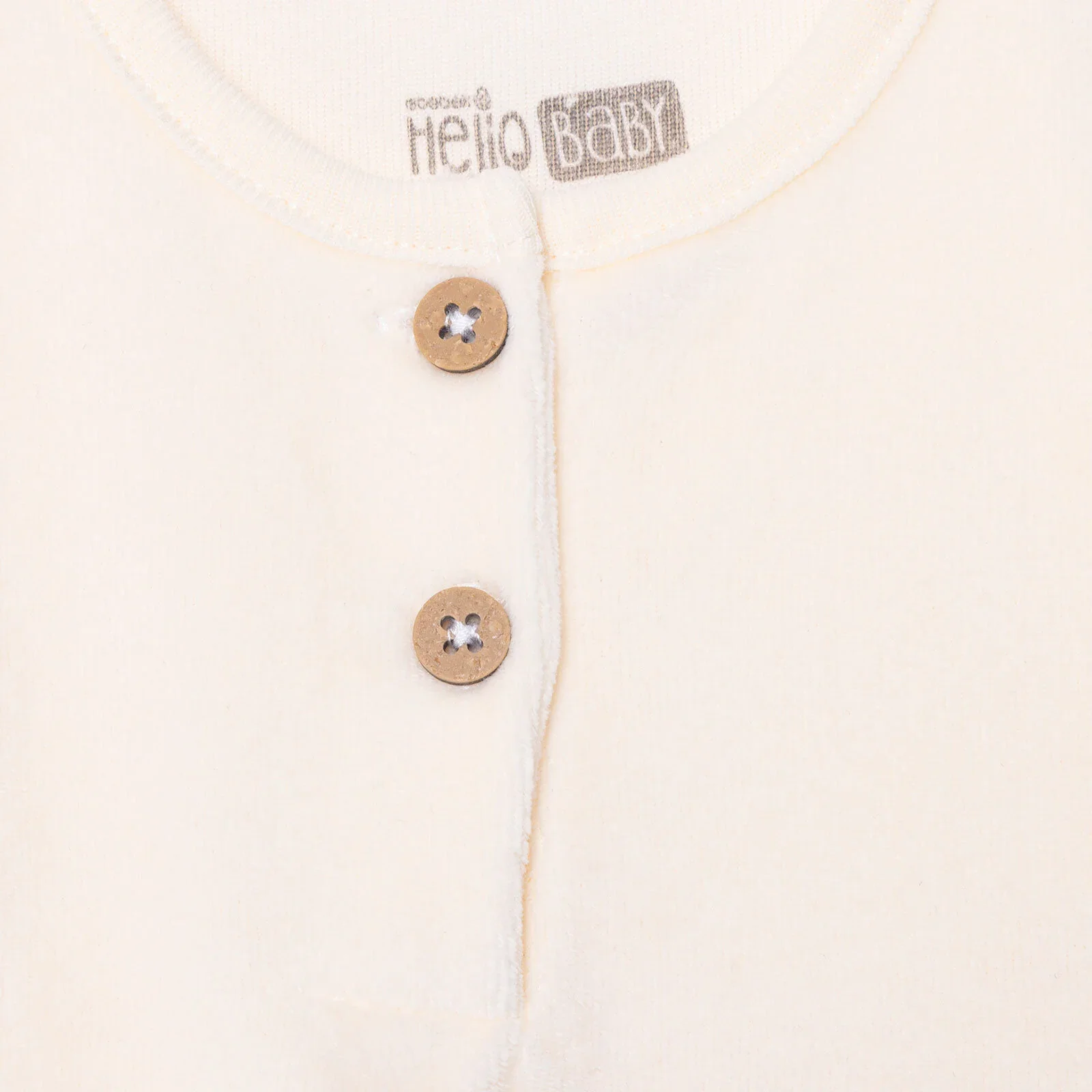 HelloBaby Newborn Dress - Ecru - Image 4