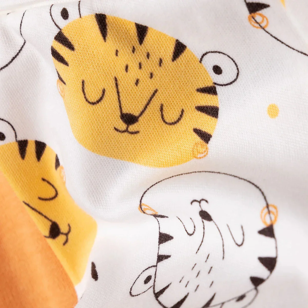 HelloBaby Newborn Footed Bottom 2 pcs - Orange - Image 8