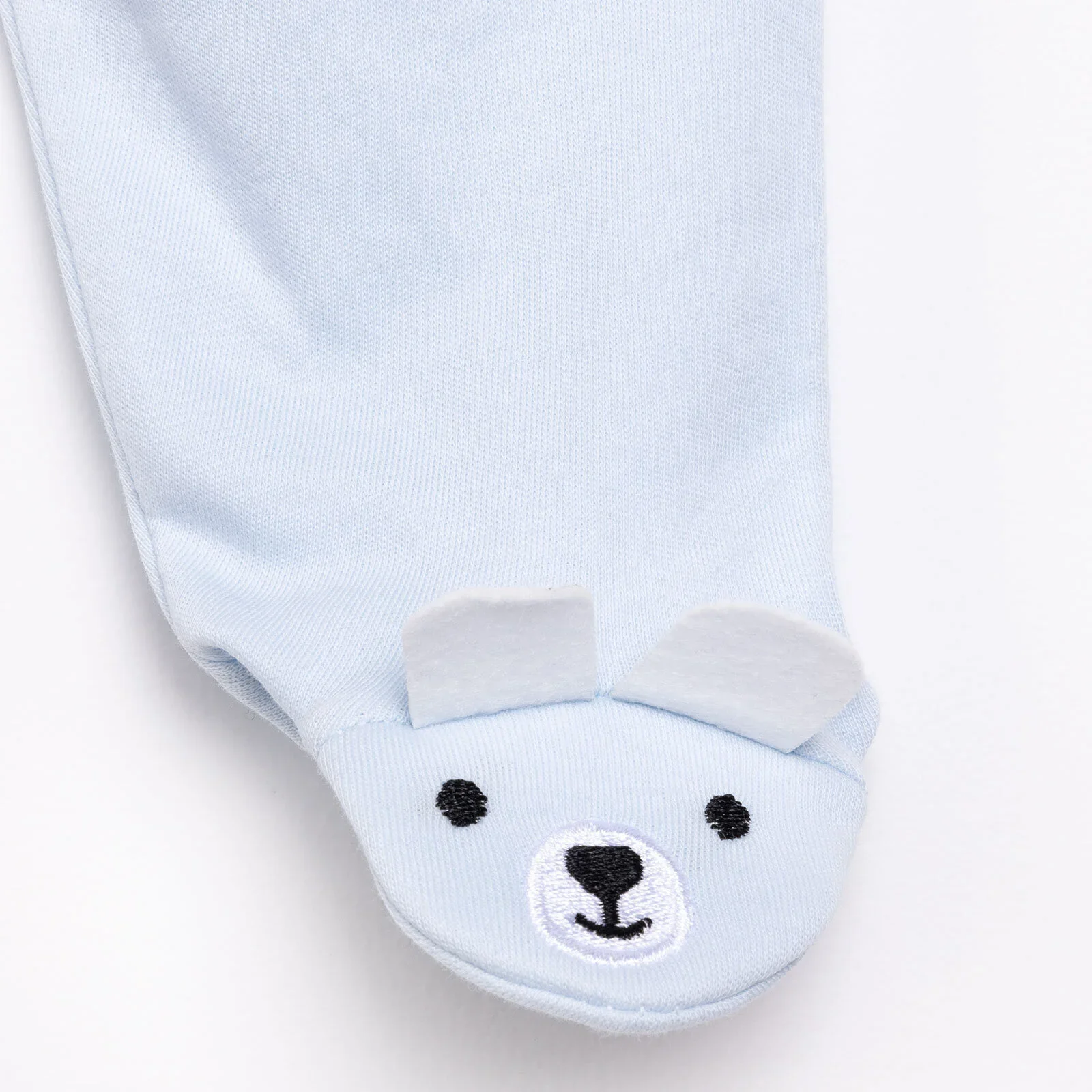 HelloBaby Newborn Footed Bottom - Blue - Image 5