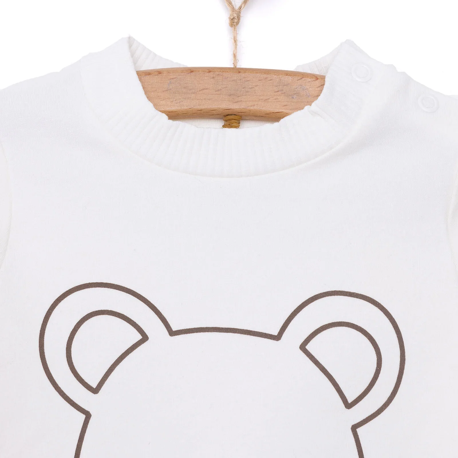 HelloBaby Newborn Girl  Cat Printed Sweatshirt - Image 3