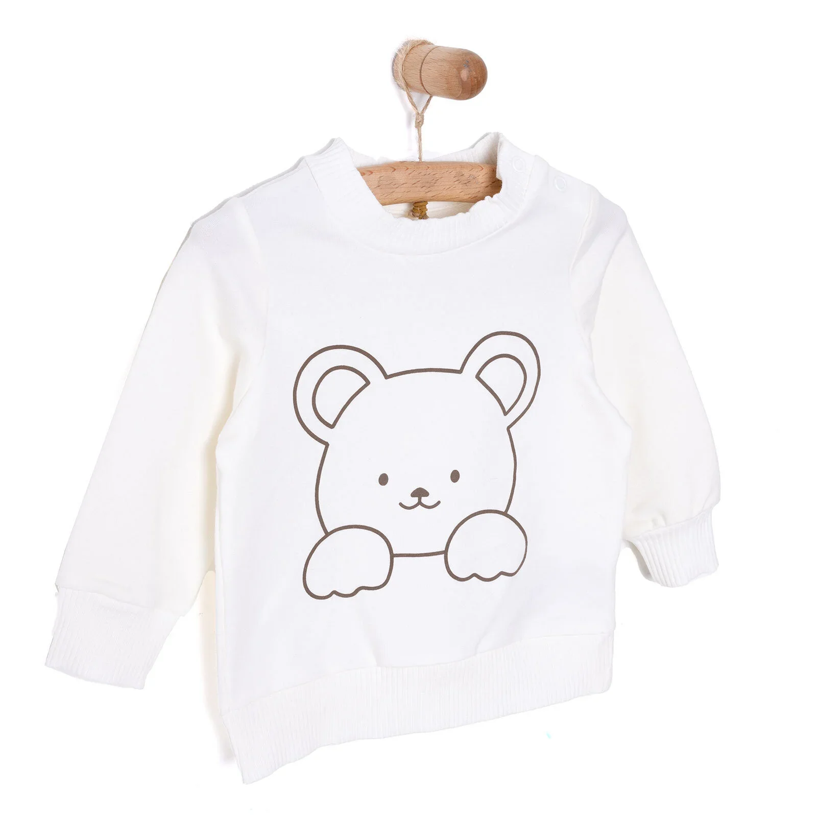 HelloBaby Newborn Girl  Cat Printed Sweatshirt - Image 7
