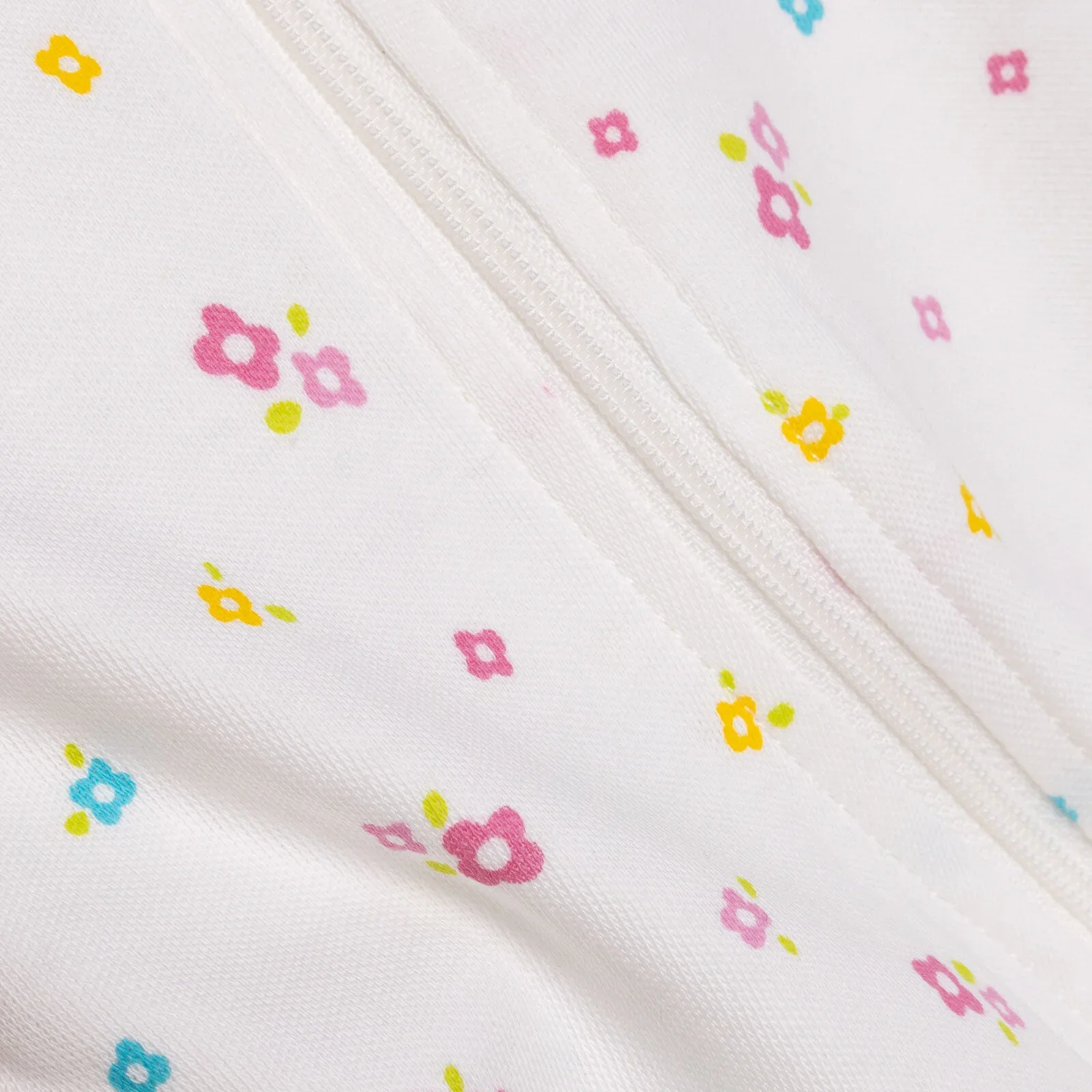 HelloBaby Newborn Girl Footed Jumpsuit - Ecru - Image 6