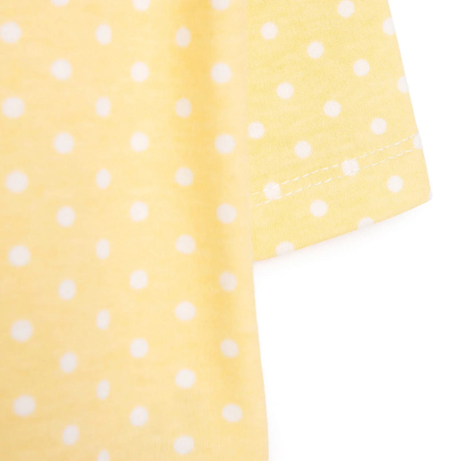 HelloBaby Newborn Girl Footed Jumpsuit - Yellow - Image 5
